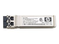 HPE - SFP+ sändar/mottagarmodul - 8 GB fiberkanal (LV) AJ717A
