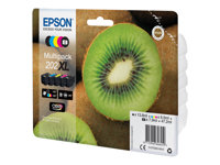 Epson 202XL Multipack - 5-pack - XL - svart, gul, cyan, magenta, foto-svart - original - bläckpatron C13T02G74020