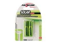 ANSMANN Solar batteri - 2 x AA-typ - NiMH 5035513