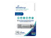 MediaRange MR938 - USB flash-enhet - 128 GB MR938