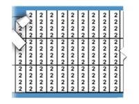 Brady Solid Numbers Miniature Wire Marker Card Legend 2 - lednings/kabelmärkare (förtryckt) TMM-2-PK