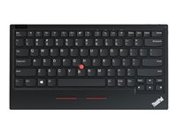 Lenovo ThinkPad TrackPoint Keyboard II - tangentbord - med Trackpoint - USA/Europa - pure black Inmatningsenhet 4Y40X49521