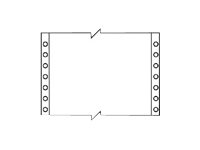 Brady DATAB B-637 - etiketter - matt - 1 rulle (rullar) - Roll (3.81 cm x 30 m) RCM-637-1.5-WT