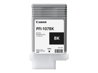 Canon PFI-107 BK - foto-svart - original - bläcktank 6705B001AA