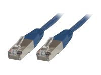 MicroConnect nätverkskabel - 1 m - blå B-FTP601B
