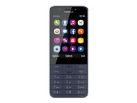 Nokia 230 Dual SIM - mörkblå - funktionstelefon - GSM 16PCML01A01