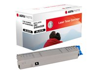 AgfaPhoto - svart - kompatibel - återanvänd - tonerkassett (alternativ för: OKI 44844508) APTO44844508E