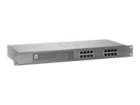 LevelOne FEP-1611 - switch - 16 portar - rackmonterbar FEP-1611