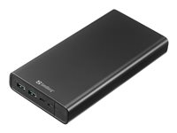 Sandberg strömförsörjningsbank - Li-Ion - 2 x USB, 24 pin USB-C - 100 Watt 420-63