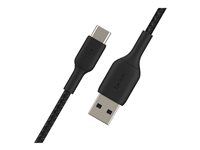 Belkin BOOST CHARGE - USB typ C-kabel - 24 pin USB-C till USB - 2 m CAB002BT2MBK