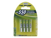 ANSMANN batteri - 4 x AAA - NiMH 5030772