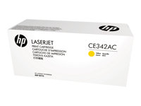 HP 651A - gul - original - LaserJet - tonerkassett (CE342AC) - Contract CE342AC