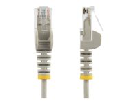 StarTech.com 0,5 m CAT6-kabel - Tunn - Ej hakfria RJ45-kontakter - Grå - patch-kabel - 50 cm - grå N6PAT50CMGRS