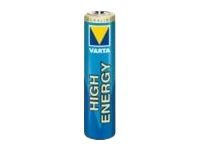 Varta High Energy batteri - 4 x AAA - alkaliskt 04903 121 414