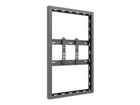 Multibrackets M Pro Series hölje - Smal - för platt panel - universell - svart 7350105216671