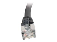 C2G Cat5e Booted Shielded (STP) Network Patch Cable - patch-kabel - 7 m - svart 83855