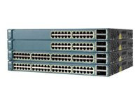 Cisco Catalyst 3560E-48PD-F - switch - 48 portar - Administrerad - rackmonterbar WS-C3560E-48PD-SF