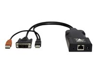 AdderLink INFINITY ALIF101T-DVI - förlängare för tangentbord/video/mus/USB - 1GbE ALIF101T-DVI