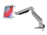Compulocks iPad Pro 11" (1-4th Gen) Space Enclosure Articulating Arm Mount monteringssats - för surfplatta - vit, silver 660REACH211SENW