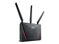 ASUS RT-AC86U - trådlös router - Wi-Fi 5 - skrivbordsmodell 90IG0401-BU9000