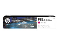 HP 982X - Lång livslängd - magenta - original - PageWide - bläckpatron T0B28A