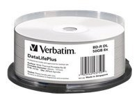 Verbatim DataLifePlus - BD-R x 25 - 50 GB - lagringsmedier 43750