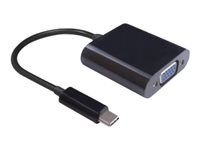 MicroConnect - extern videoadapter - svart USB3.1CVGA
