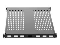 StarTech.com Server Rack Shelf - 1U - Adjustable Mount Depth - Heavy Duty - hylla för rack - 1U ADJSHELFHDV