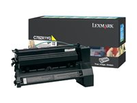 Lexmark - Extra lång livslängd - gul - original - tonerkassett - LCCP, LRP C782X1YG