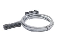 APC Data Distribution Cable - nätverkskabel - TAA-kompatibel - 2.1 m - grå DDCC5E-007