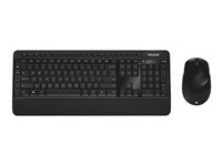 Microsoft Wireless Desktop 3050 - sats med tangentbord och mus - tysk PP3-00008
