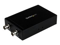 StarTech.com HDMI to SDI Converter - HDMI to 3G SDI Adapter with Dual SDI Output - HDMI to SDI Audio/Video Adapter - 755ft (230m) (HD2SDI) - videokonverterare - svart HD2SDI