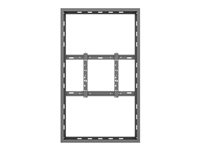 Multibrackets M Pro Series hölje - låg profil - för LCD-panel för digital skyltning - medium - svart 7350105211188