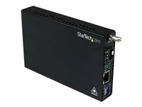 StarTech.com Gigabit Ethernet-fibermediaomvandlare med öppen SFP-port - fibermediekonverterare - 100Mb LAN, 1GbE ET91000SFP2