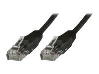 MicroConnect nätverkskabel - 3 m - svart B-UTP603S