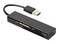 Ednet USB 3.0 MULTI CARD READER - kortläsare - USB 3.0 85240