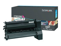 Lexmark - Extra lång livslängd - magenta - original - tonerkassett - LCCP C782X2MG