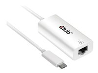 Club 3D CAC-1519 - nätverksadapter - USB-C 3.2 Gen 1 - Gigabit Ethernet CAC-1519