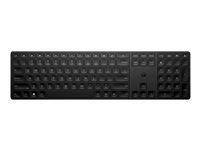 HP 455 - tangentbord - programmerbar - hela norden - svart 4R177A6#UUW