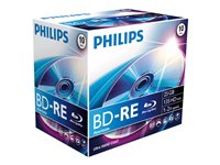 Philips BE2S2J10C - BD-RE x 10 - 25 GB - lagringsmedier BE2S2J10C/00