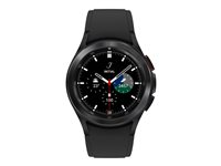 Samsung Galaxy Watch4 Classic - svart - smart klocka med ridge-sportband - svart - 16 GB SM-R895FZKAEUE