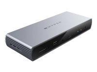 Targus HyperDrive - dockningsstation - USB-C / Thunderbolt 4 - 11-slot - HDMI, 2 x Thunderbolt - 2.5GbE HDTB4D-EU