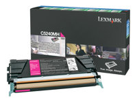 Lexmark - Lång livslängd - magenta - original - tonerkassett - LCCP, LRP C5240MH