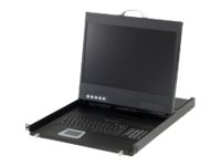 LevelOne KVM-8901 - KVM-konsol - 19" KVM-8901FR