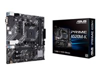 ASUS PRIME A520M-K - moderkort - micro ATX - Socket AM4 - AMD A520 90MB1500-M0EAY0