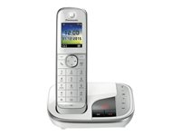 Panasonic KX-TGJ320GW - trådlös telefon - svarssysten med nummerpresentation KX-TGJ320GW