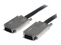 StarTech.com 1m Infiniband External SAS Cable - SFF-8470 to SFF-8470 - Up to 6 Gbps (SAS7070S100) - extern SAS-kabel - 1 m SAS7070S100