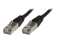 MicroConnect nätverkskabel - 20 m - svart B-FTP520S