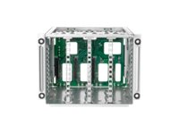 HPE 4LFF SAS/SATA Low Profile Mid Tray Drive Cage Kit - hållare för lagringsenheter P14503-B21