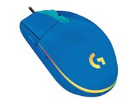Logitech Gaming Mouse G102 LIGHTSYNC - mus - USB - blå 910-005801